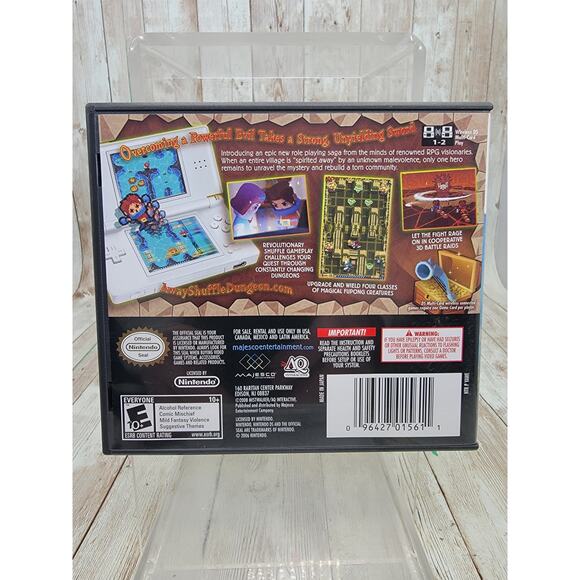 Away Shuffle Dungeon Nintendo DS, 2008 CIB Complete Tested - Picture 2 of 6